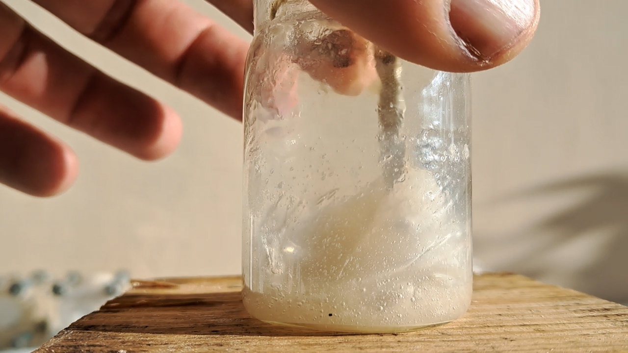 Electrospinning: Solution of PMMA and Polystyrene in DMF