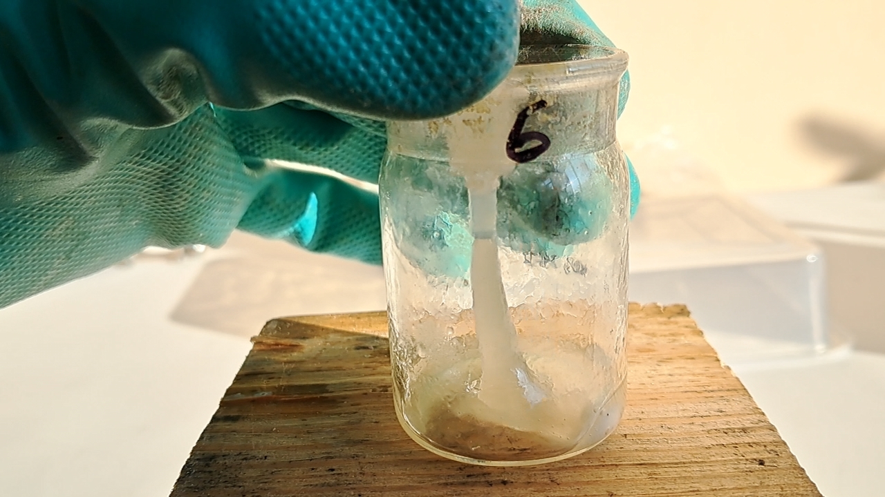 Electrospinning: Solution of PMMA and Polystyrene in DMF