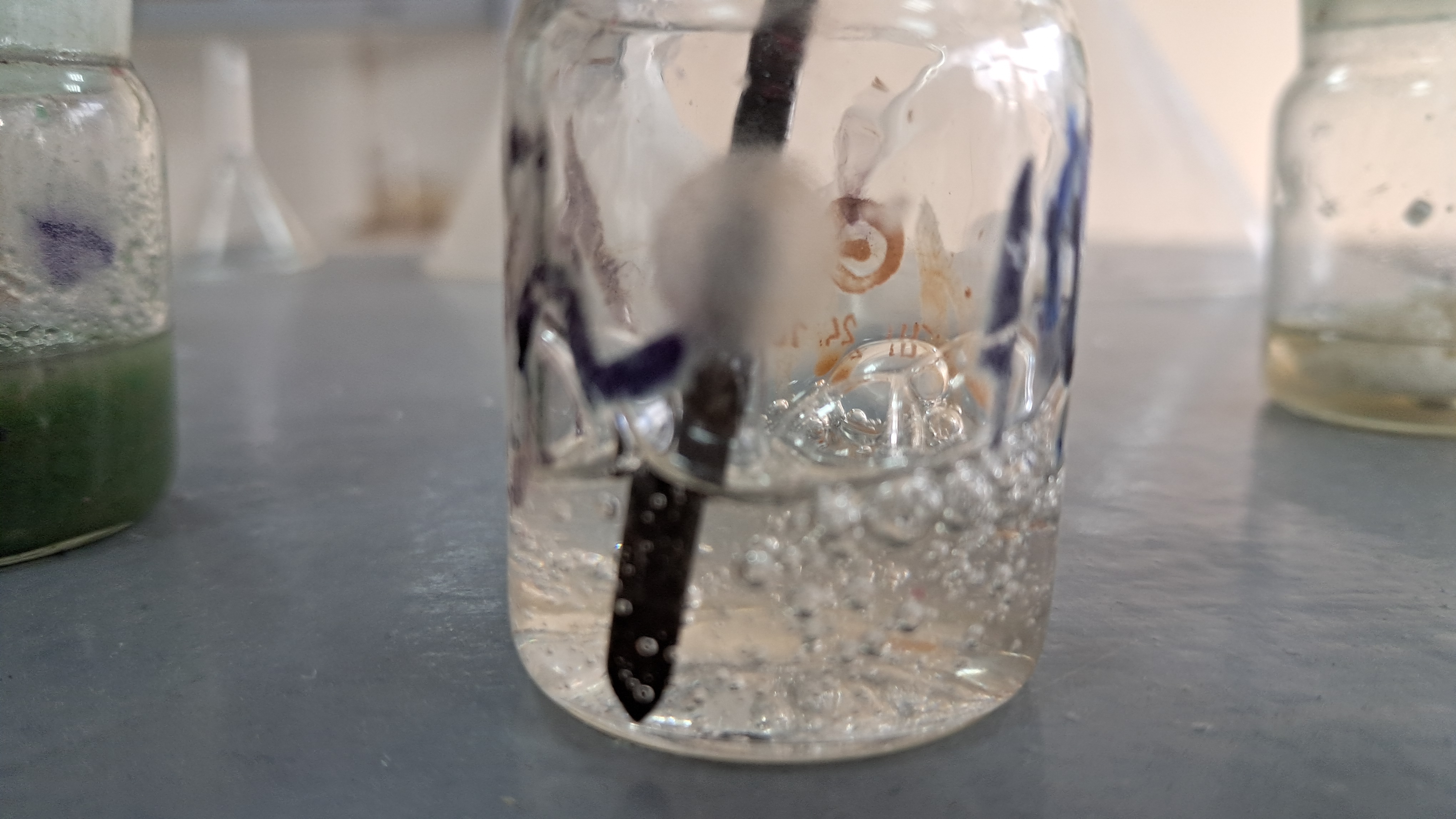 Electrospinning: Solution of PMMA in DMF