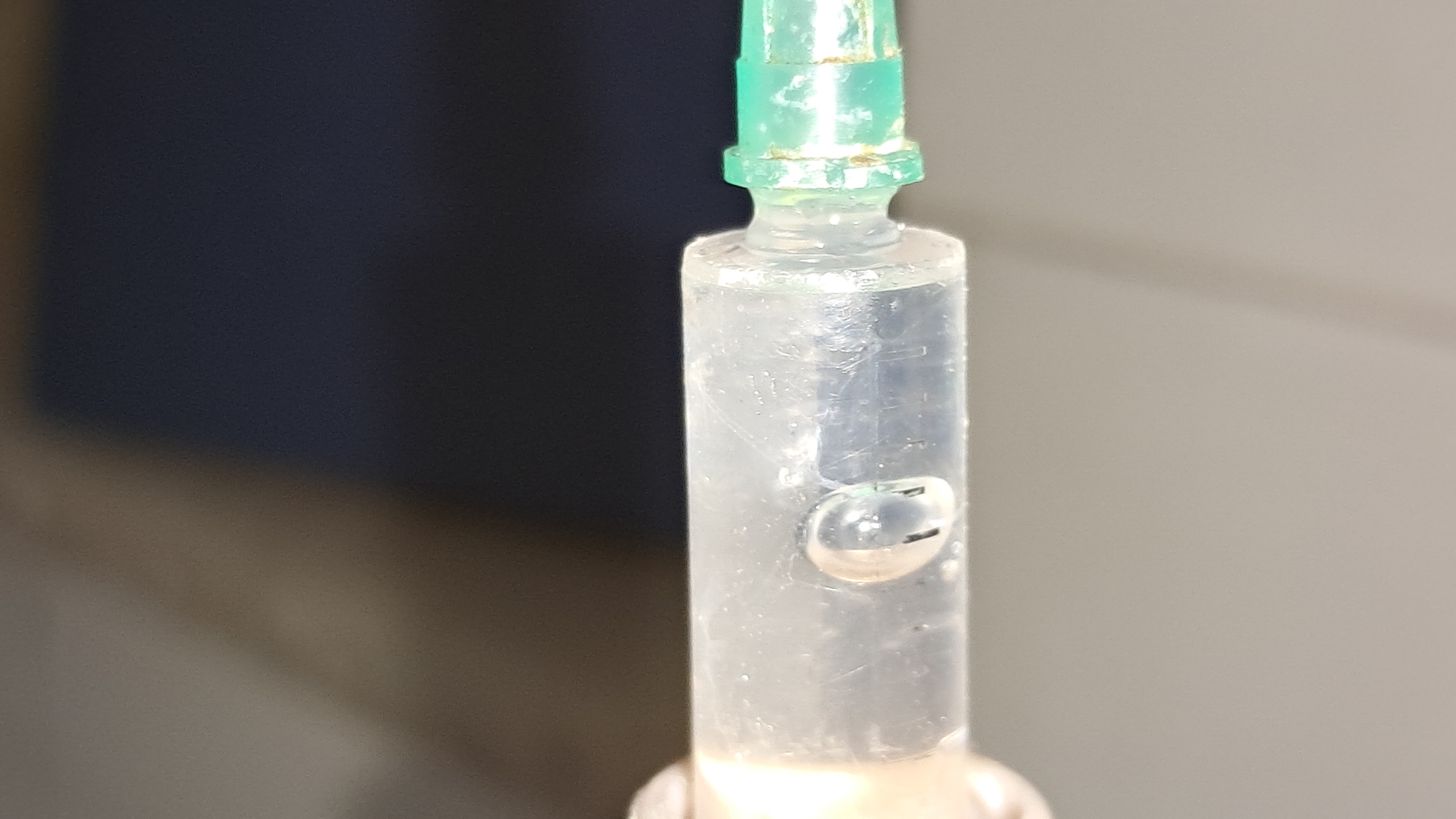 Electrospinning: Solution of PMMA in DMF