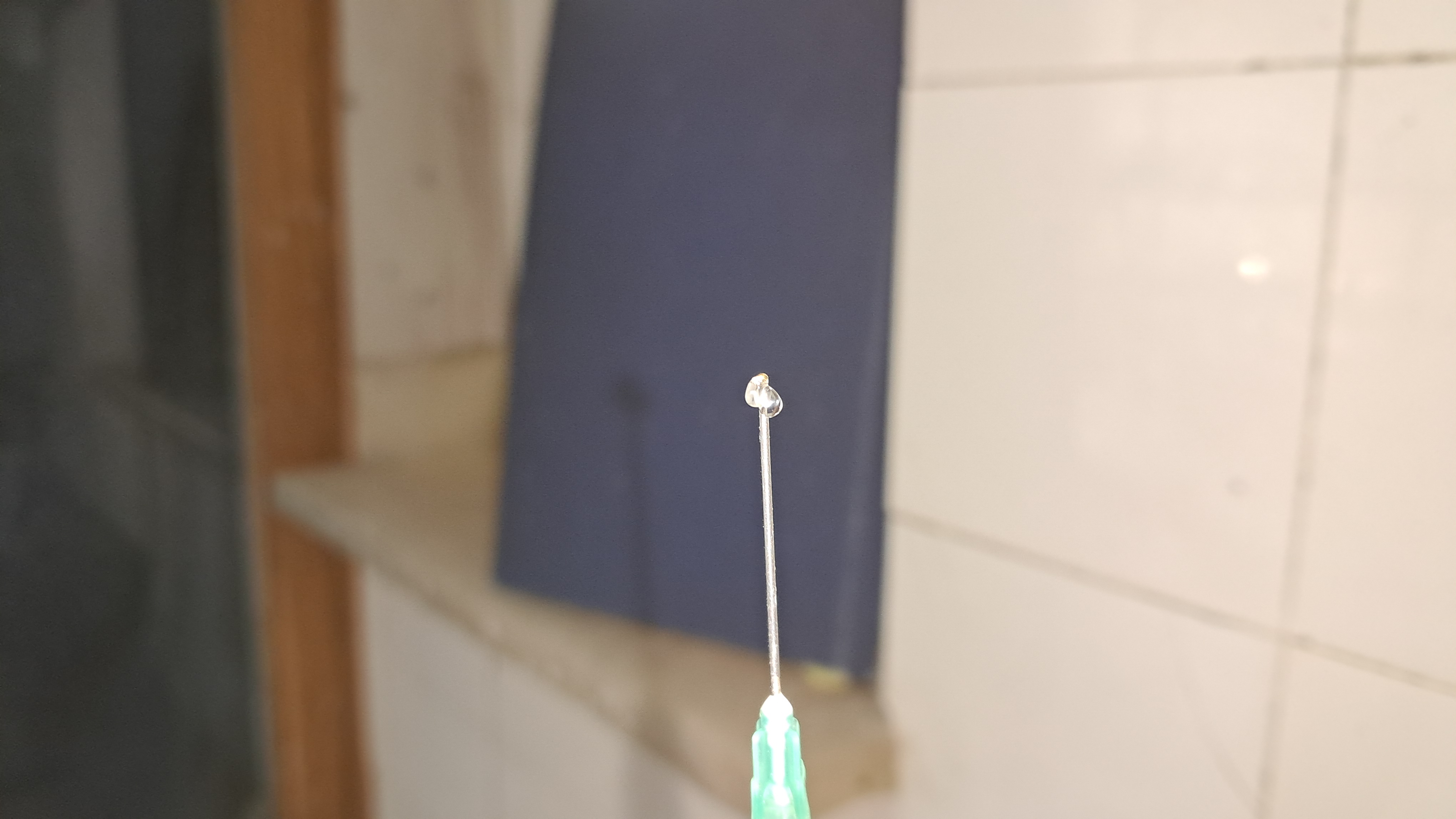 Electrospinning: Solution of PMMA in DMF