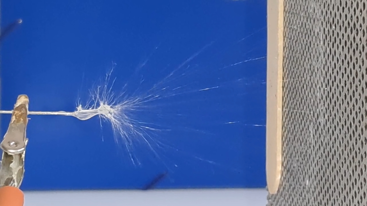 Electrospinning: Solution of Polystyrene in Surrogate Acetone (Trial Experiment)