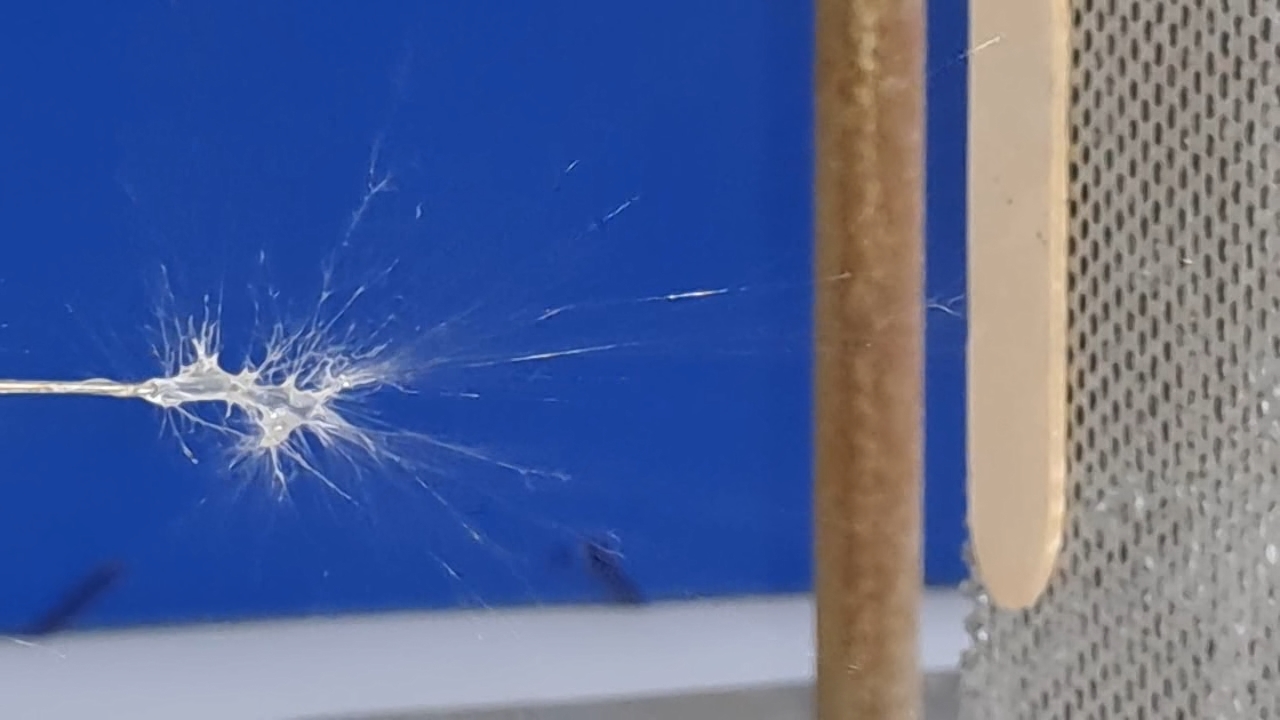 Electrospinning: Solution of Polystyrene in Surrogate Acetone (Trial Experiment)