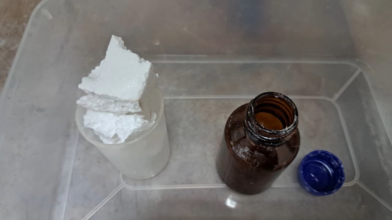 Electrospinning: Solution of Polystyrene in Surrogate Acetone (Trial Experiment)