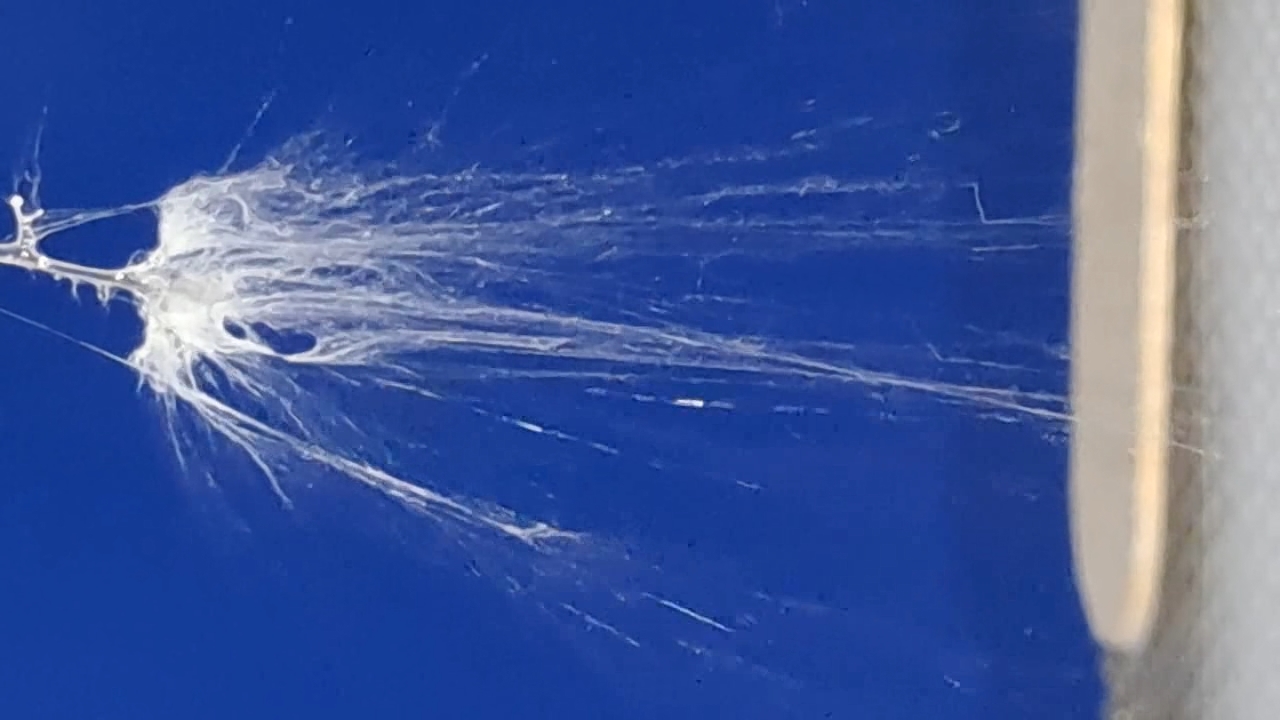 Electrospinning: Solution of Polystyrene in Surrogate Acetone (Trial Experiment)