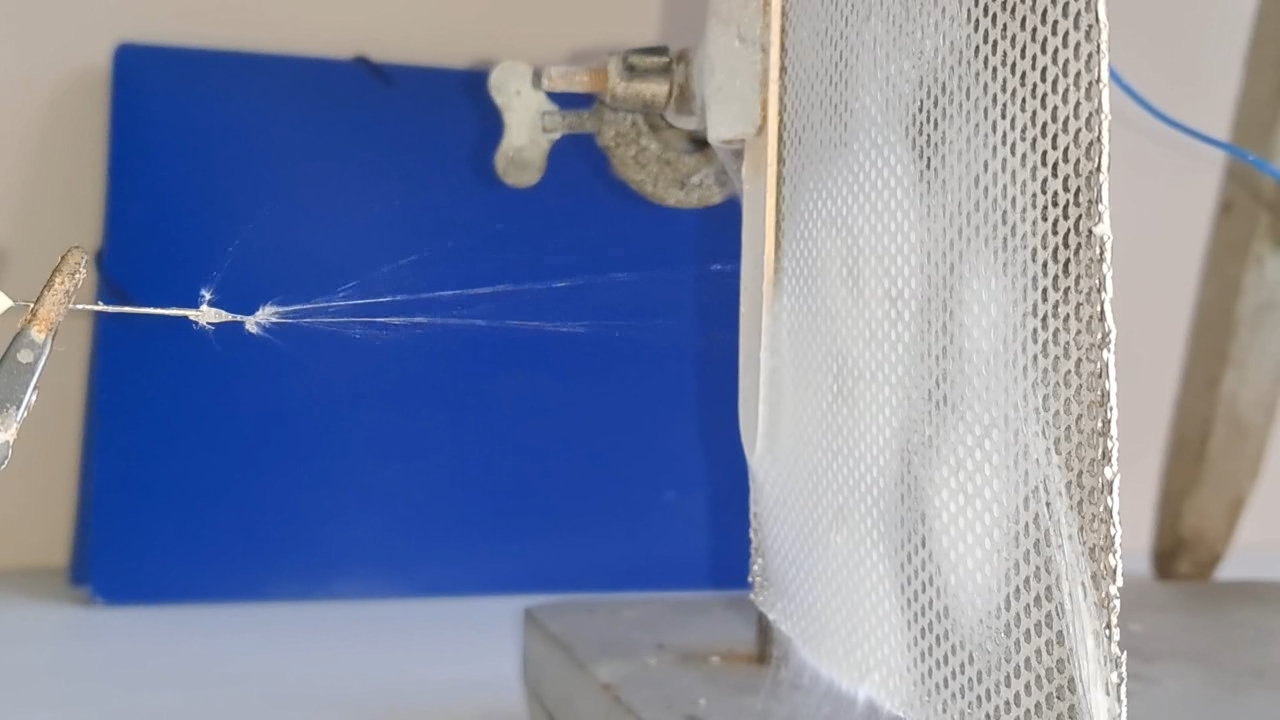 Electrospinning: Solution of Polystyrene in Surrogate Acetone (Trial Experiment)