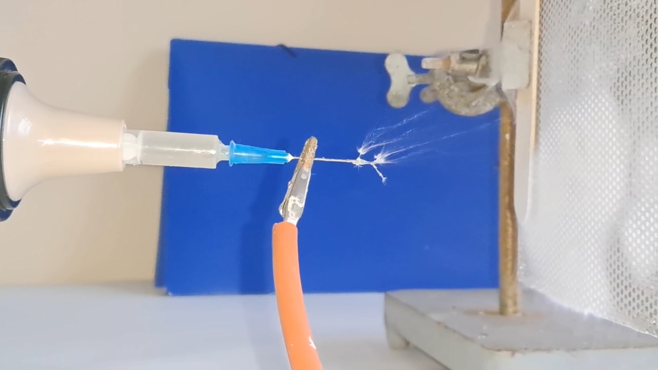 Electrospinning: Solution of Polystyrene in Surrogate Acetone (Trial Experiment)