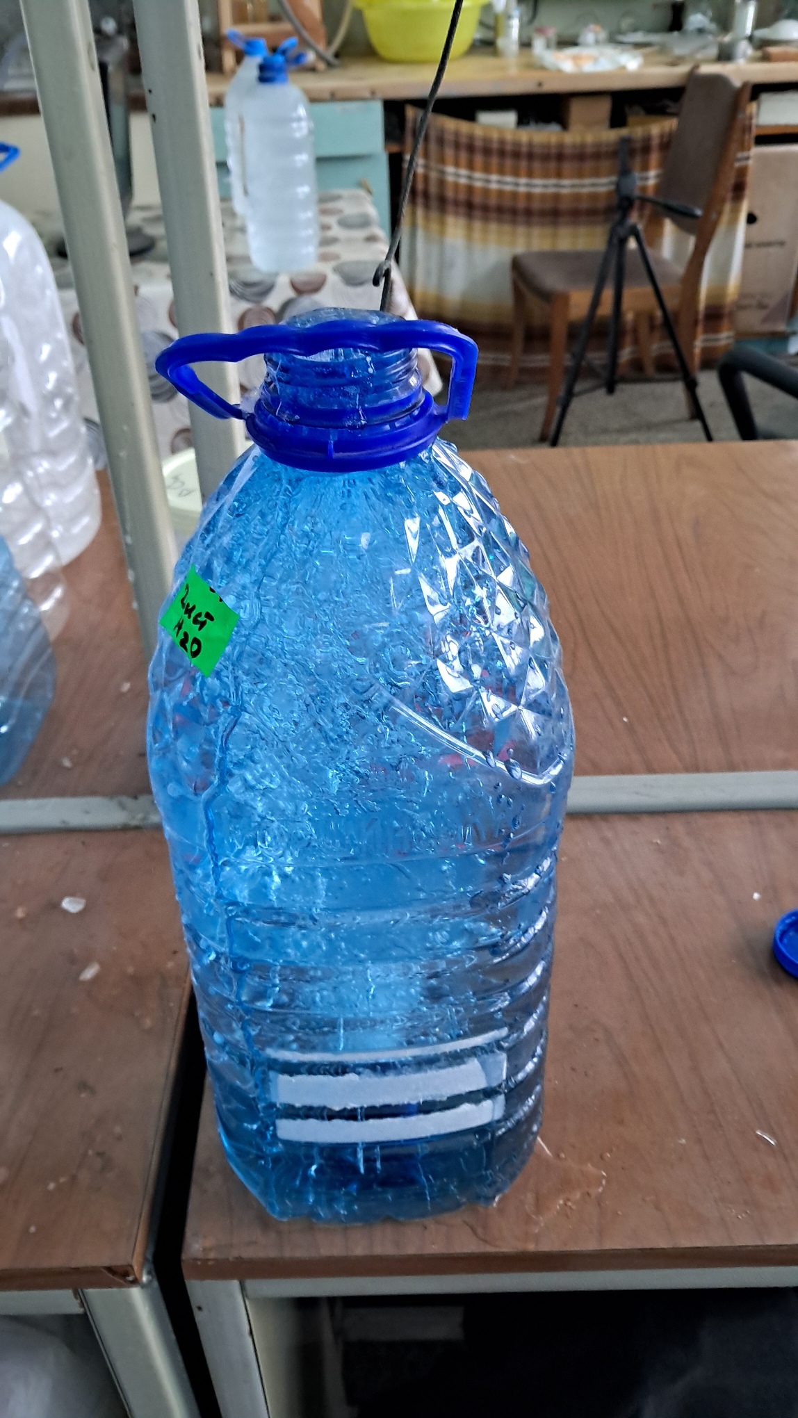 Freezing of Supercooled Water