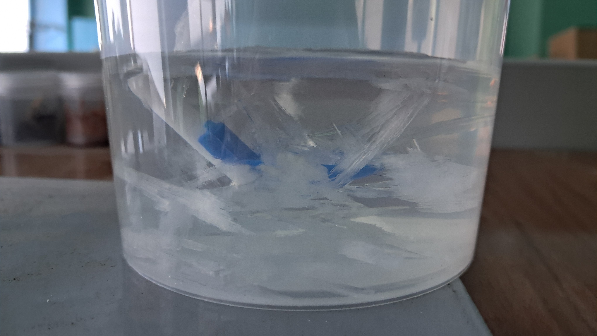 Freezing of Supercooled Water