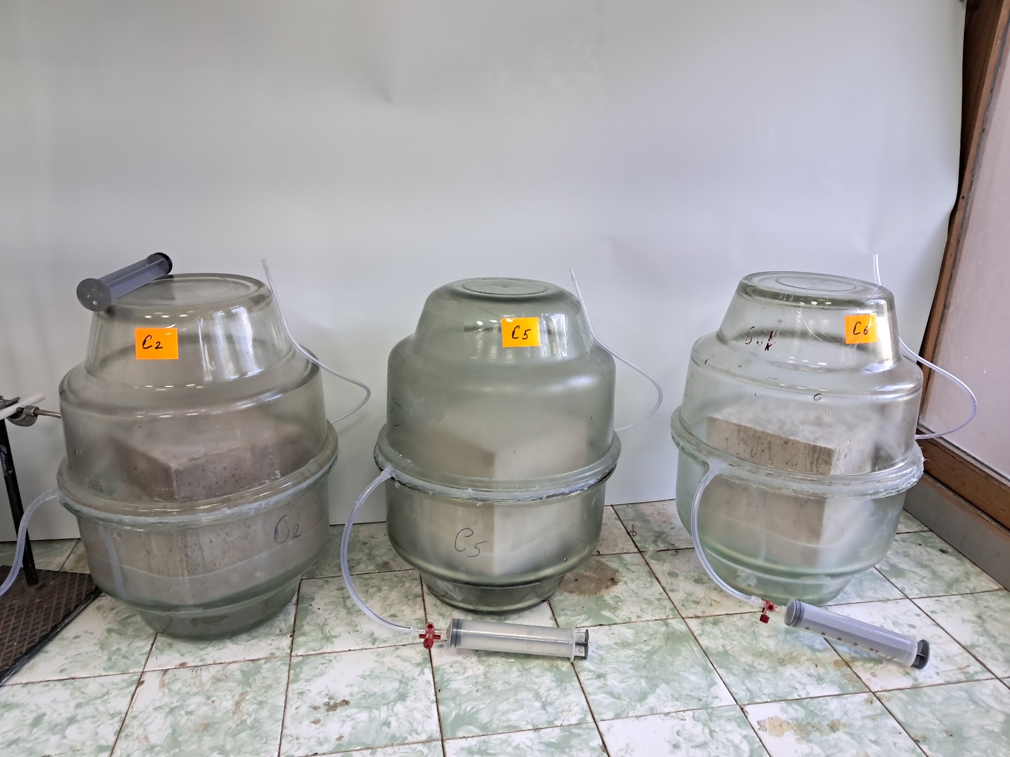 ''Frozen'' Chemical Laboratory