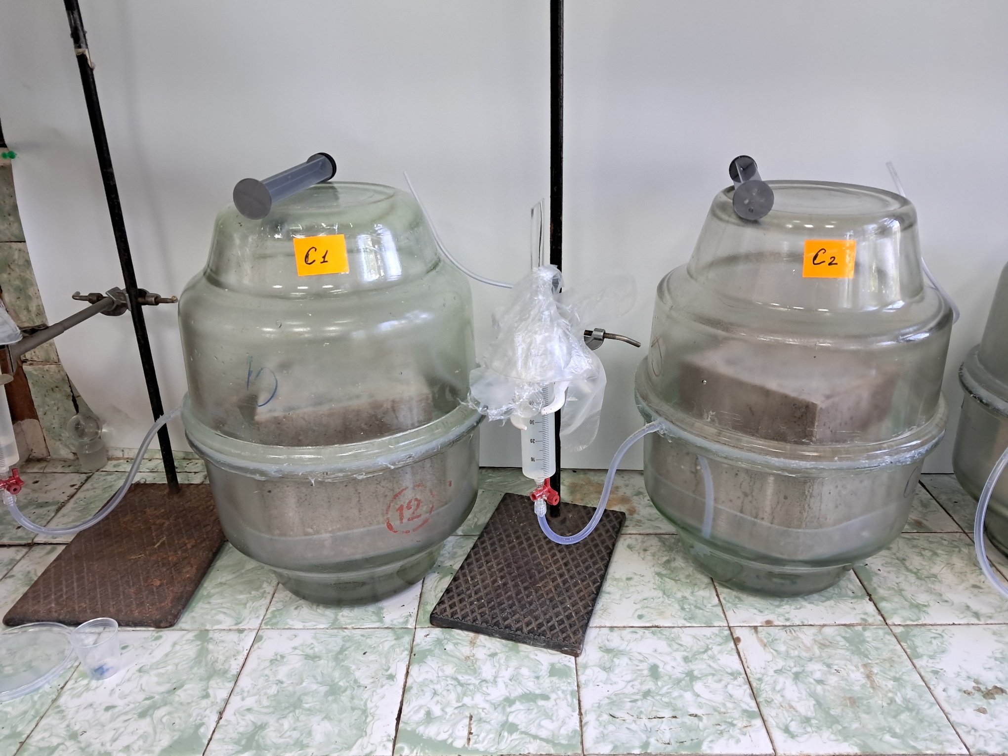 ''Frozen'' Chemical Laboratory