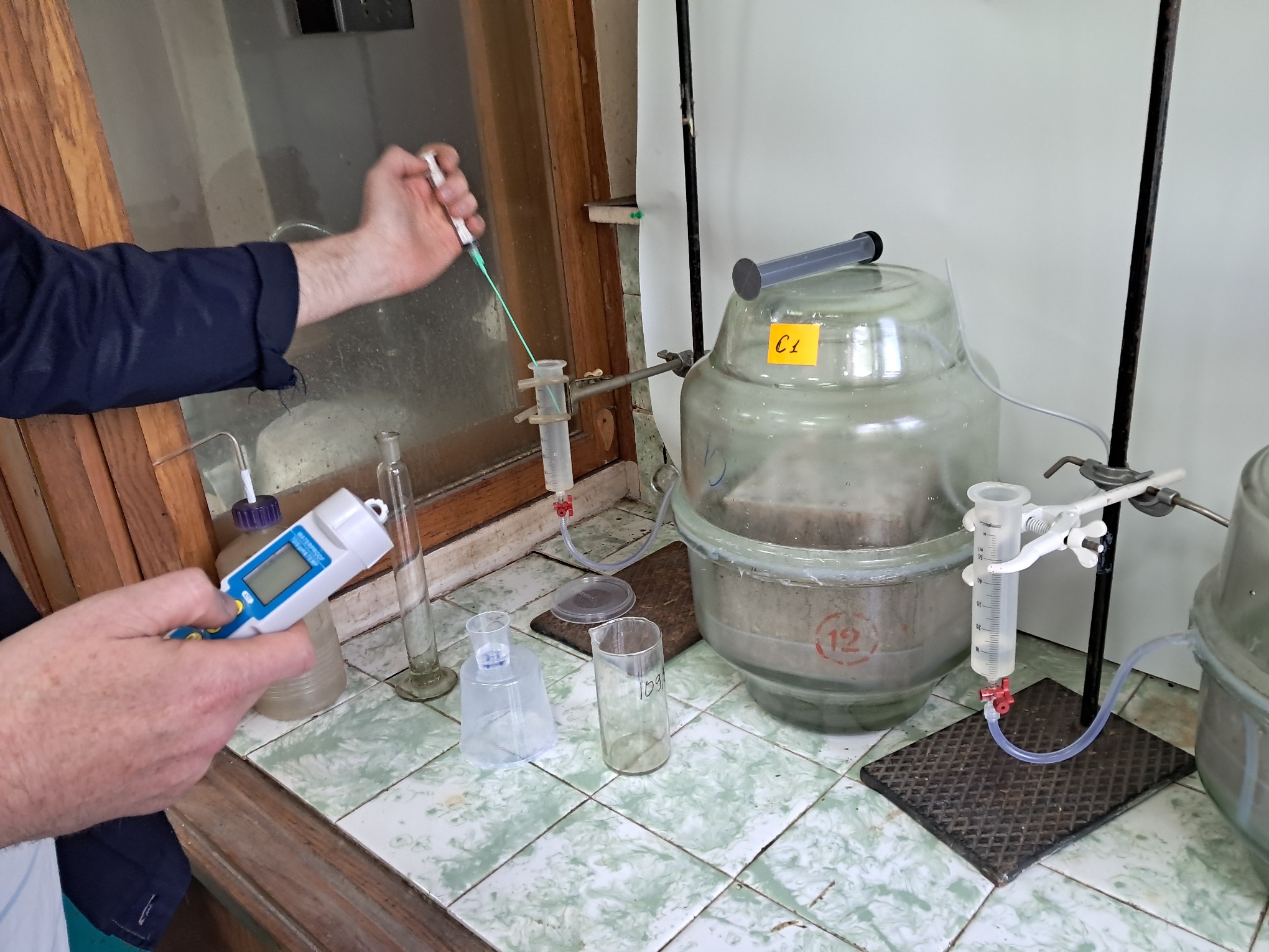 ''Frozen'' Chemical Laboratory