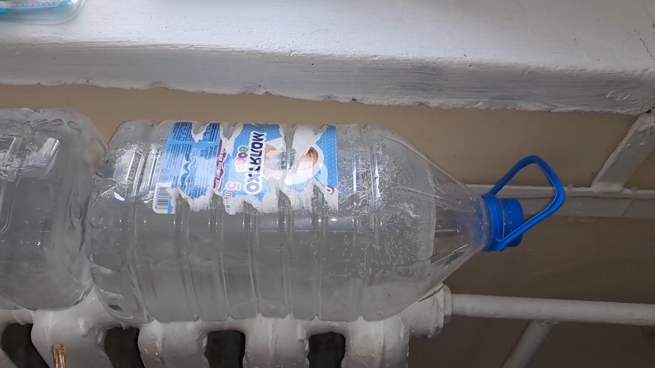 Water Volume Shrinkage When Heating