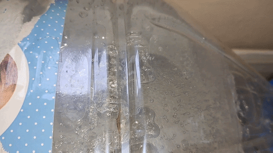 Water Volume Shrinkage When Heating