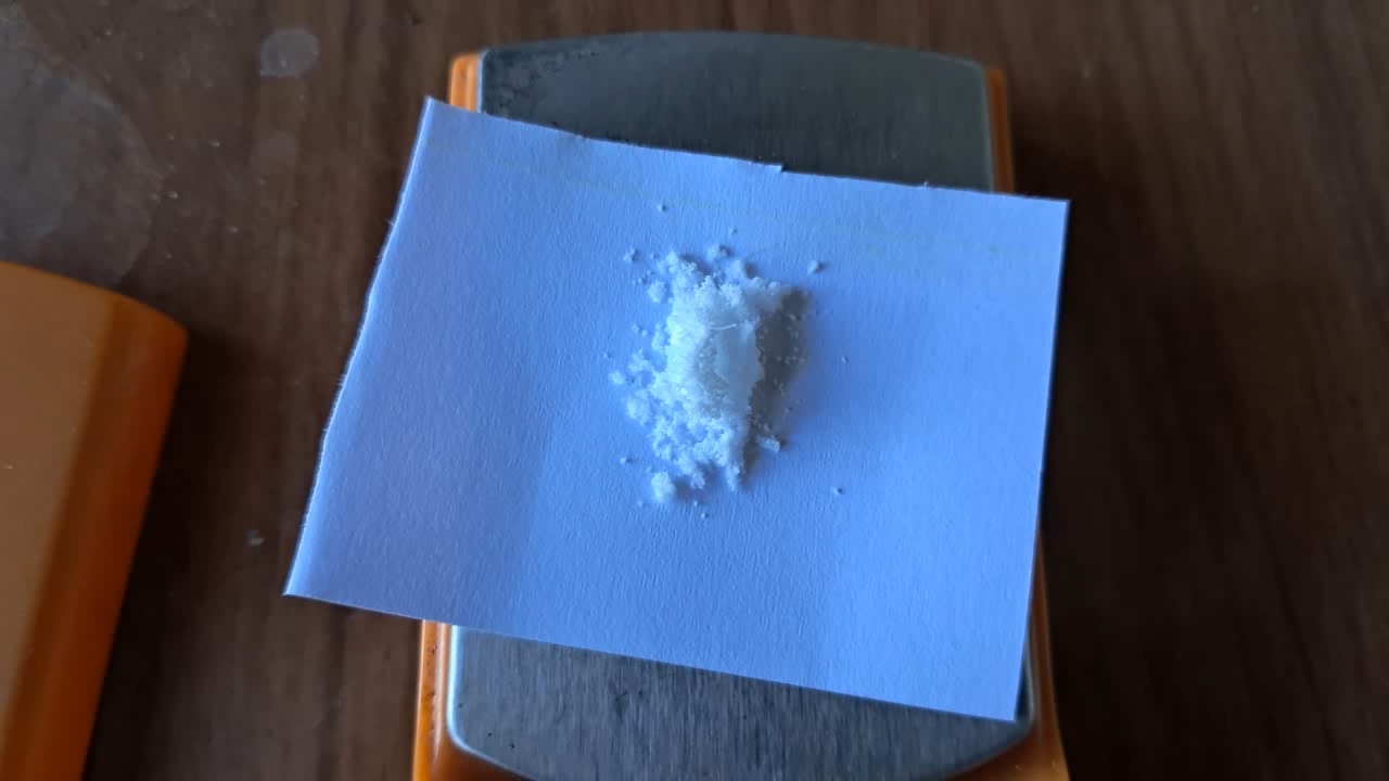 Decomposition of HMTD (after 17 Months of Storage)