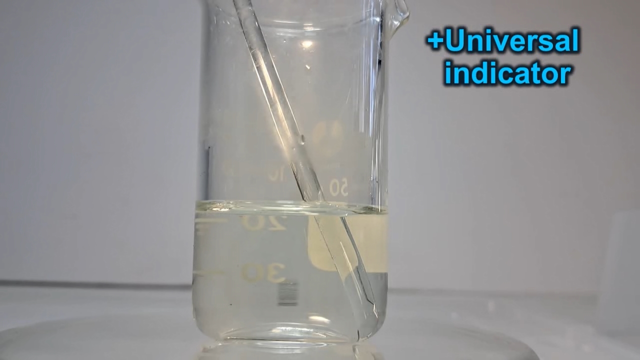 Nitric Acid and Universal Indicator