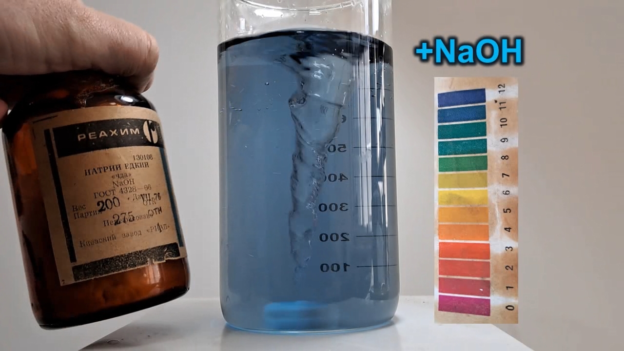 Color Change of Universal pH Indicator