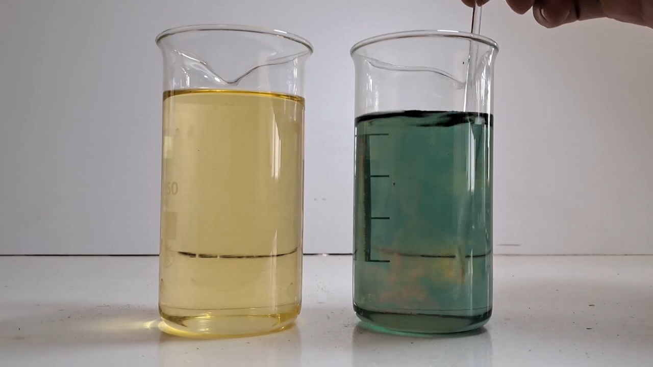 Color Change of Universal pH Indicator