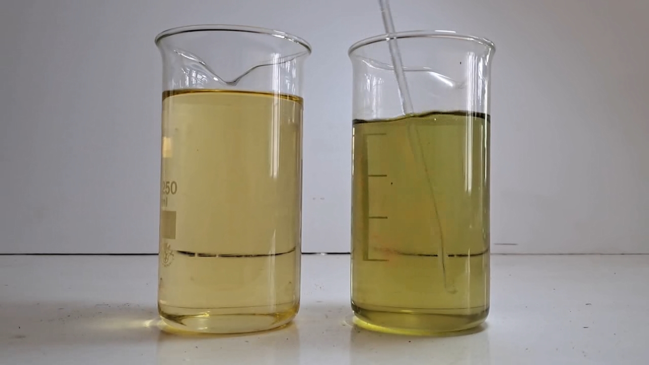 Color Change of Universal pH Indicator