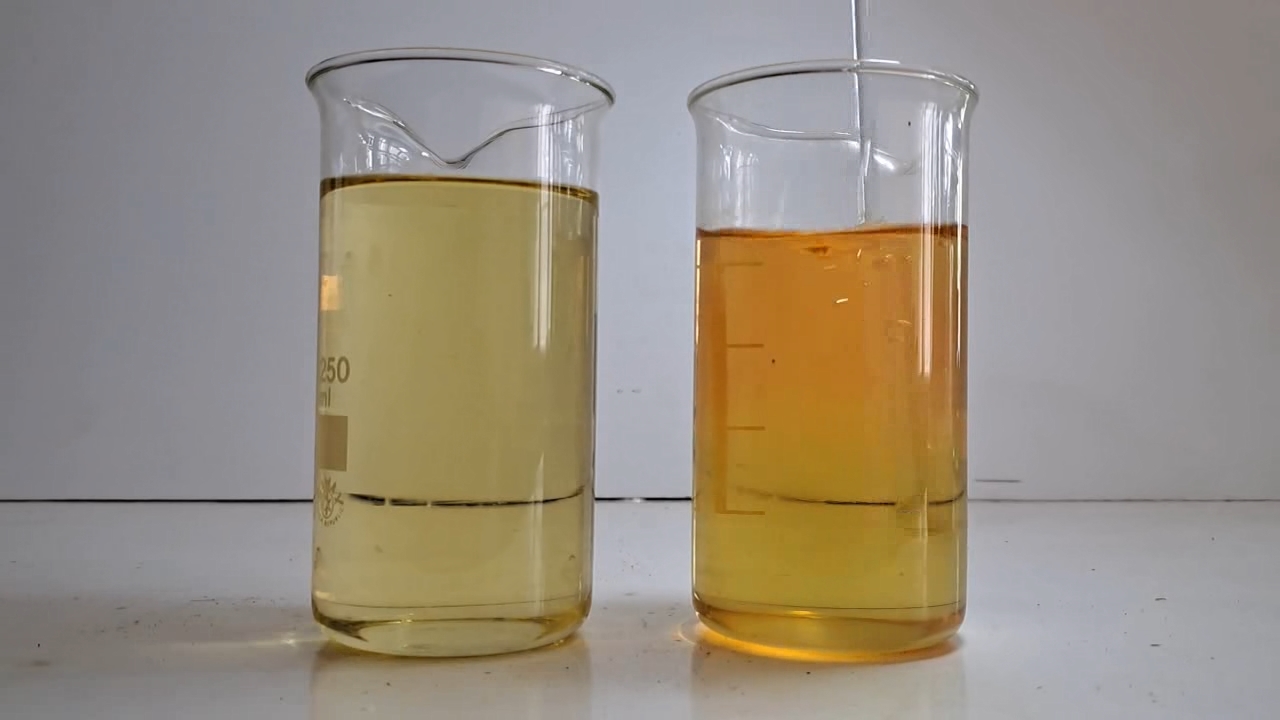 Color Change of Universal pH Indicator