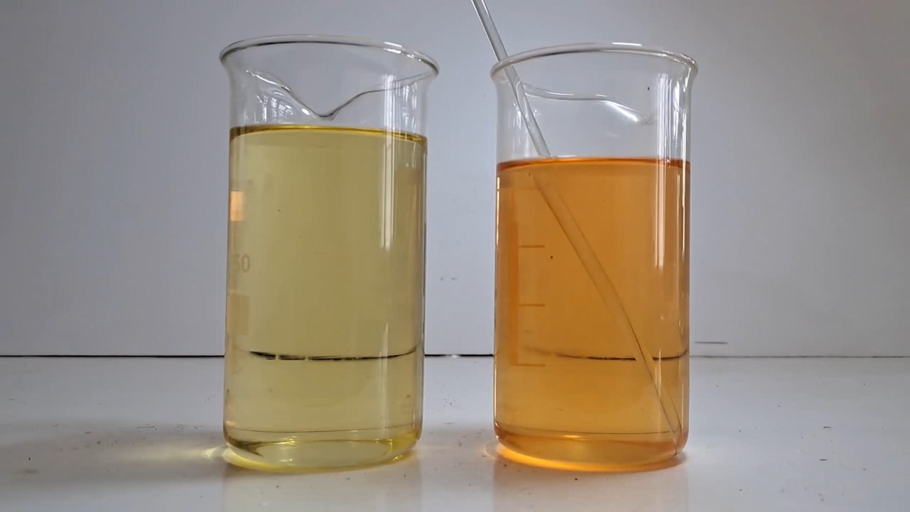 Color Change of Universal pH Indicator