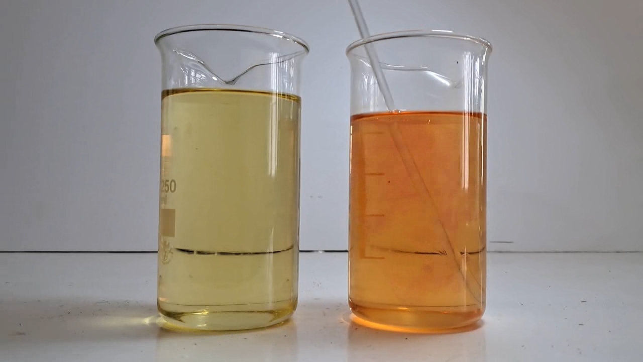 Color Change of Universal pH Indicator