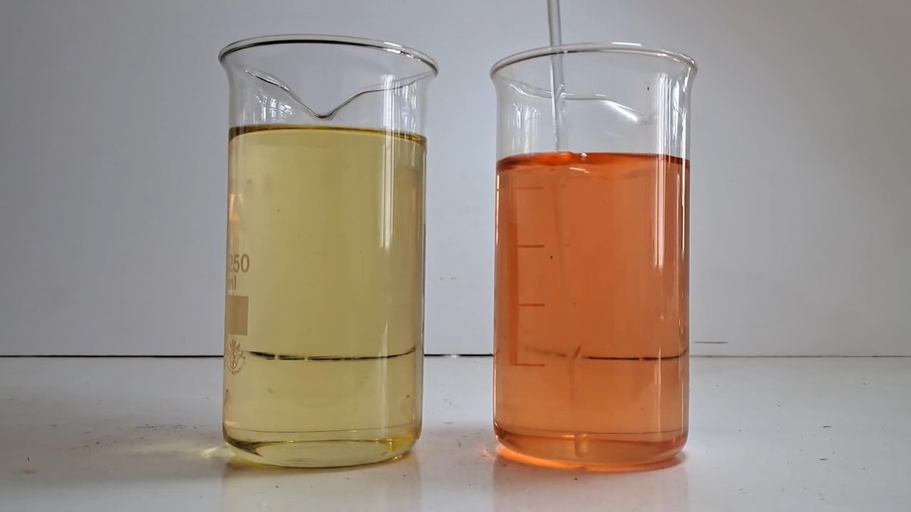 Color Change of Universal pH Indicator