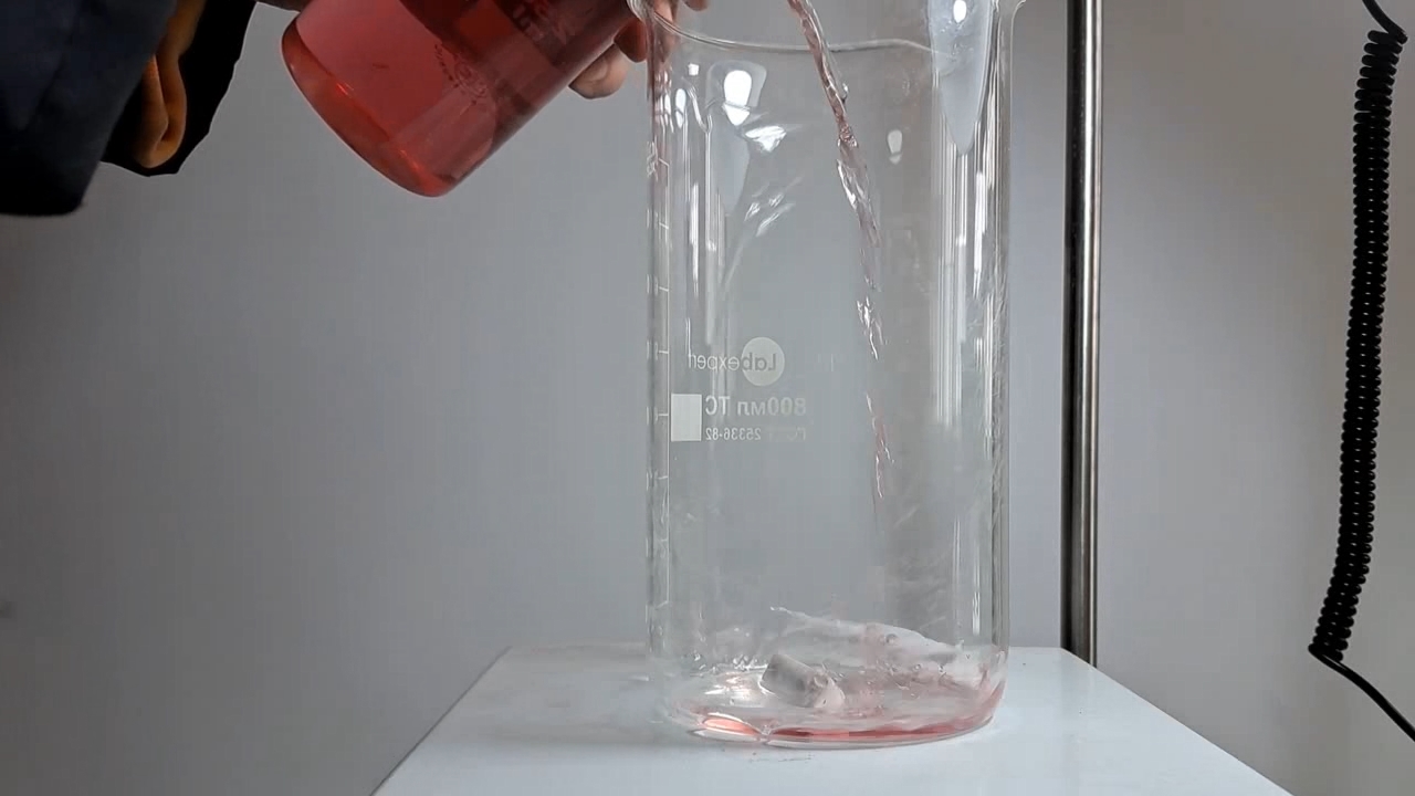 Color Change of Universal pH Indicator
