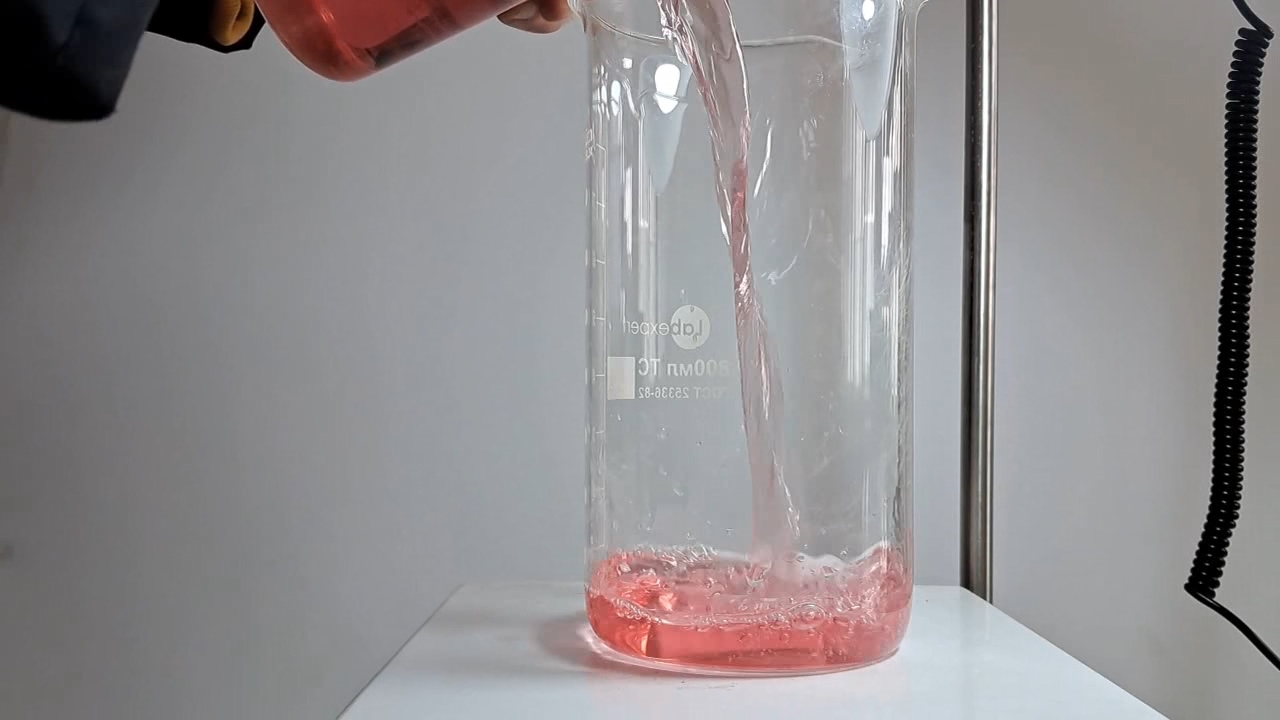 Color Change of Universal pH Indicator