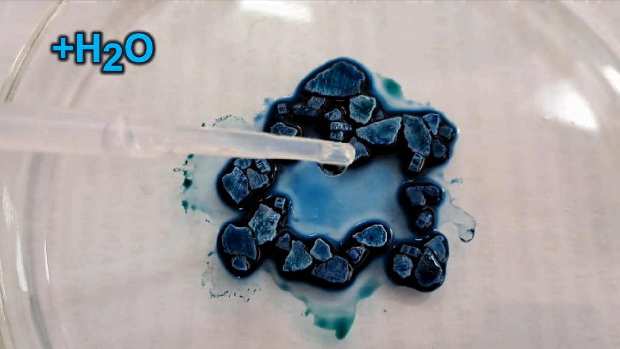 Universal Indicator and Sodium Hydroxide