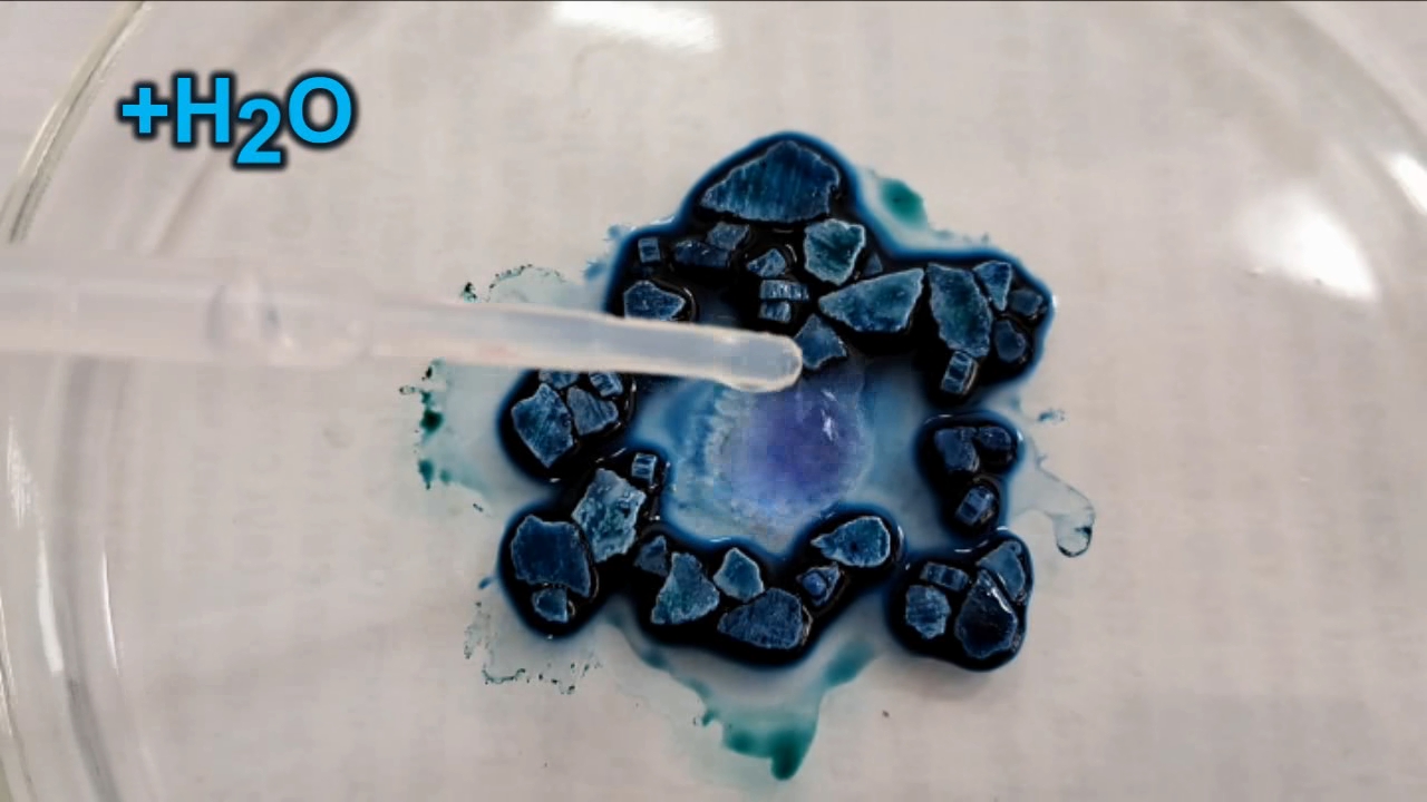 Universal Indicator and Sodium Hydroxide