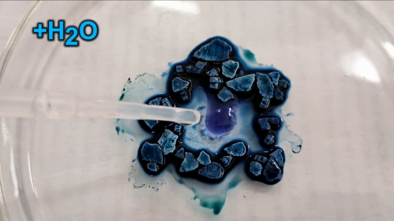 Universal Indicator and Sodium Hydroxide