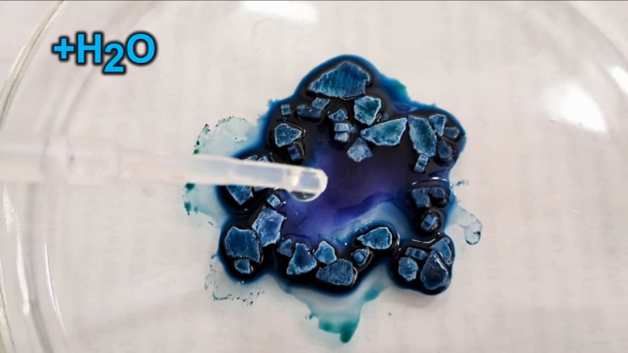 Universal Indicator and Sodium Hydroxide