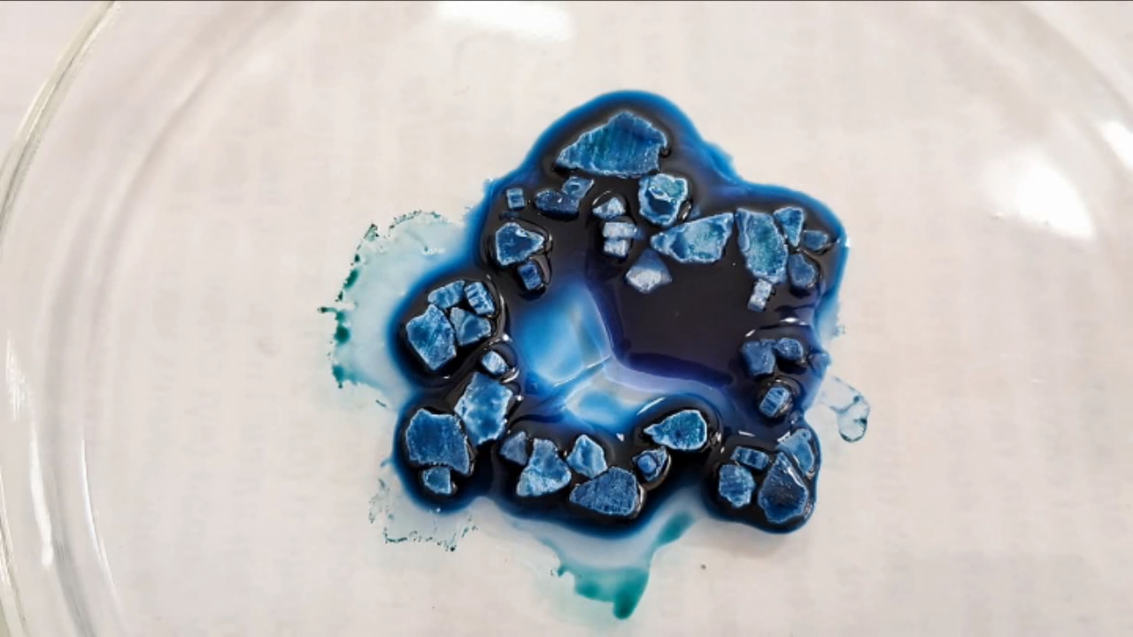 Universal Indicator and Sodium Hydroxide