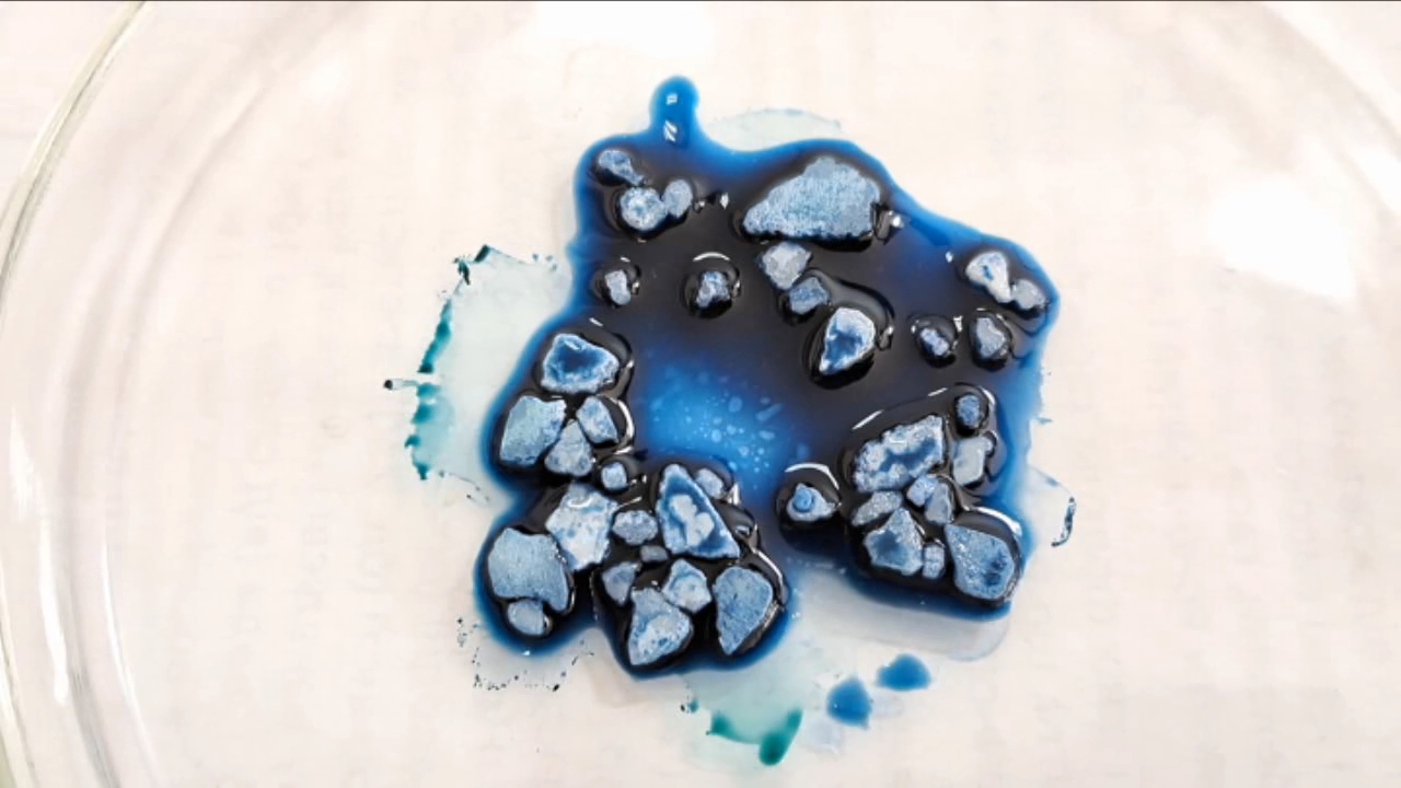 Universal Indicator and Sodium Hydroxide