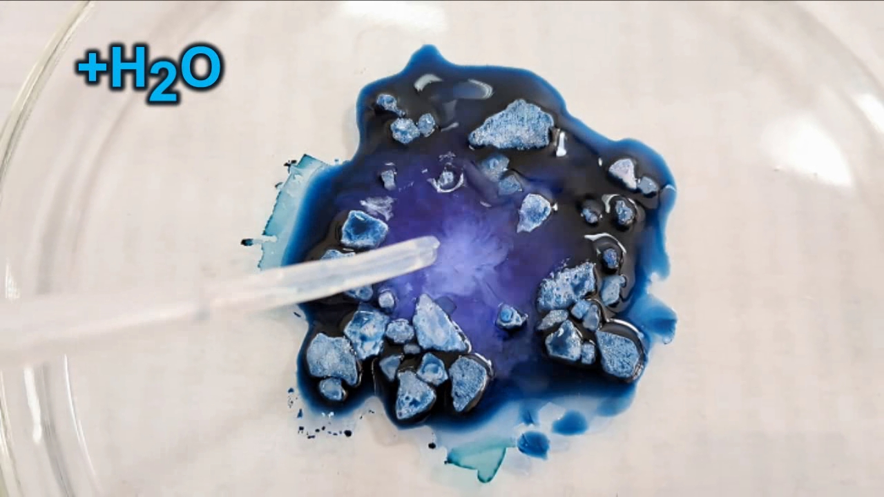 Universal Indicator and Sodium Hydroxide
