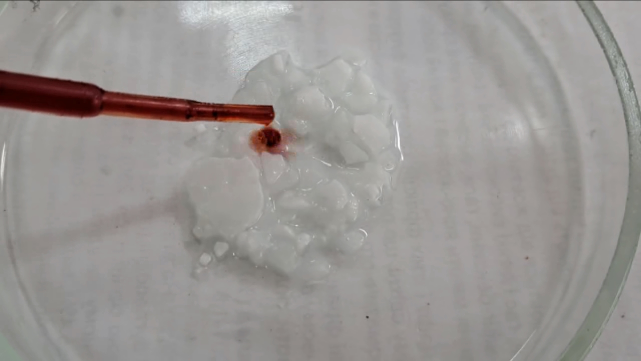 Universal Indicator and Sodium Hydroxide