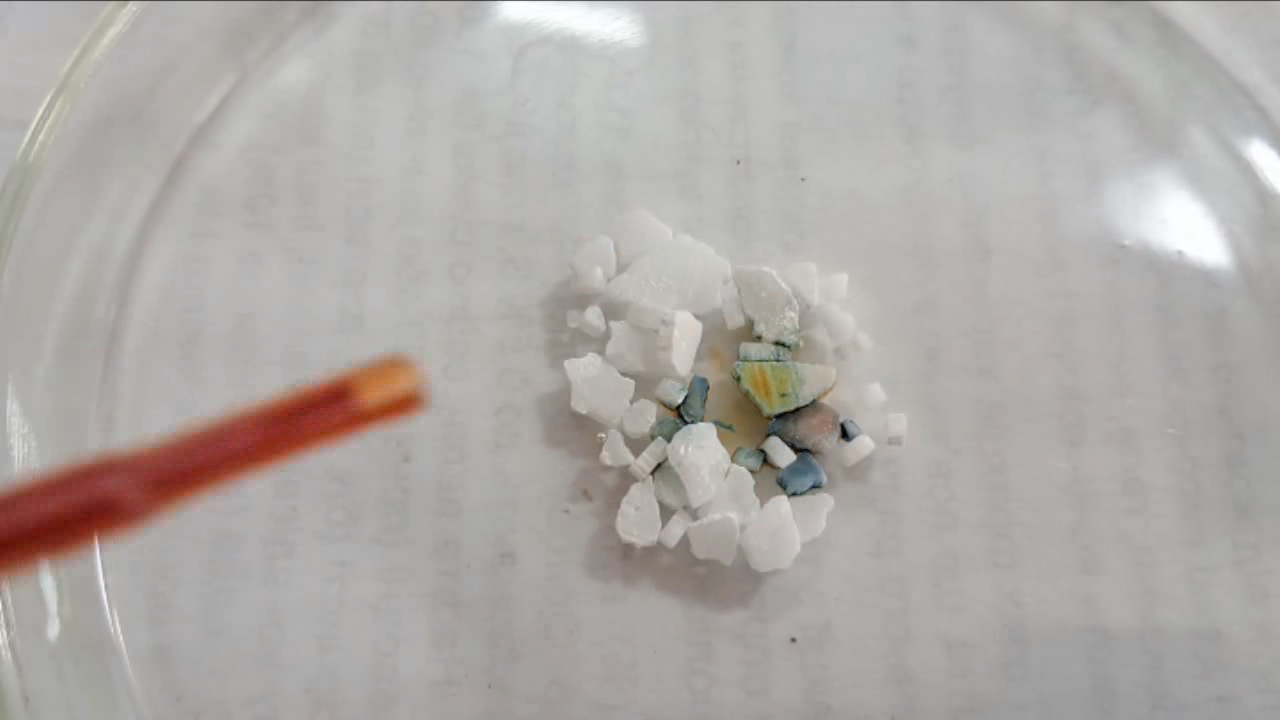 Universal Indicator and Sodium Hydroxide