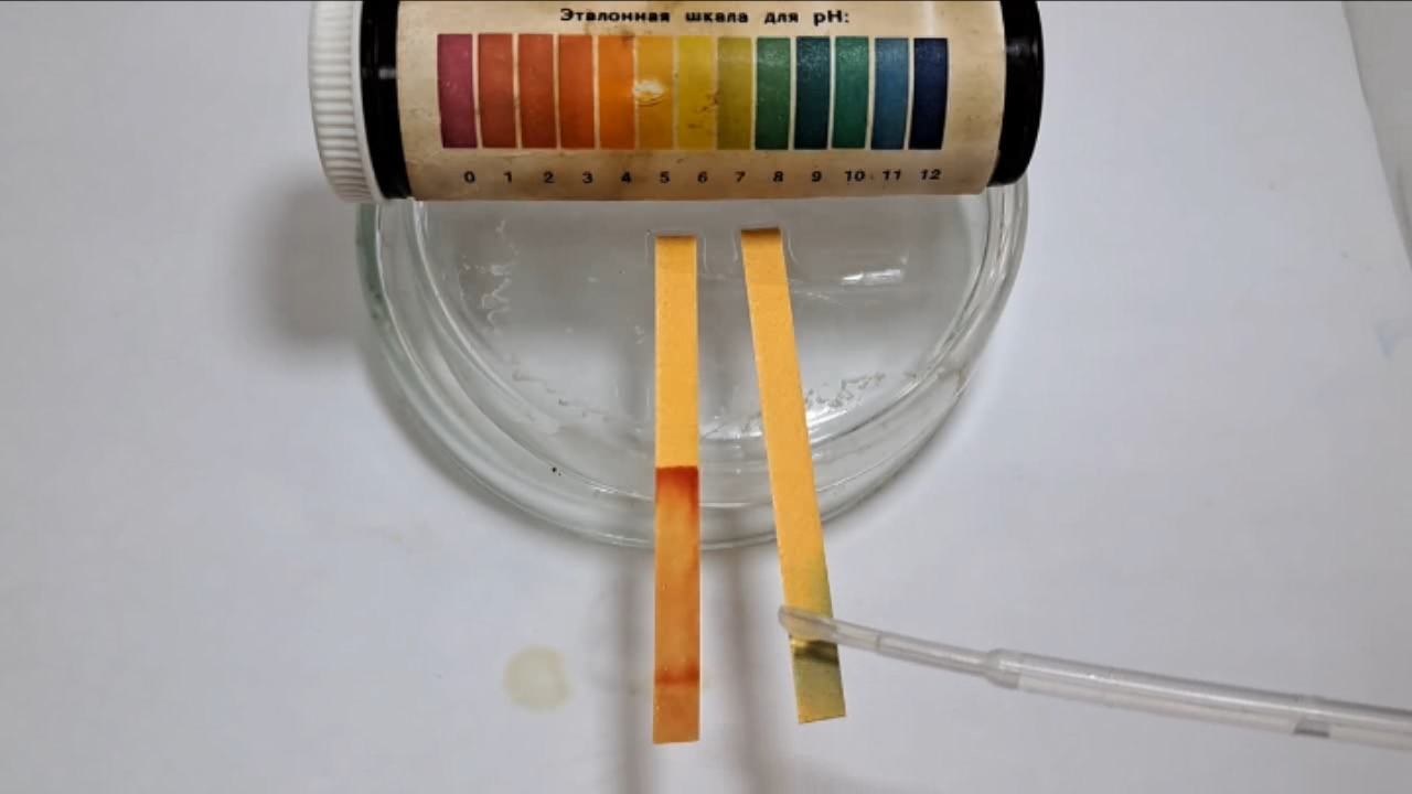 Universal Indicator Paper, Acetic Acid, and Ammonia