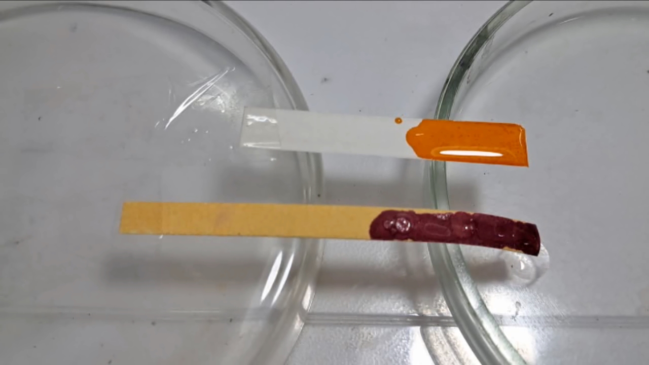 Universal Indicator, Phenolphthalein, Concentrated Sulfuric Acid, and Sodium Hydroxide