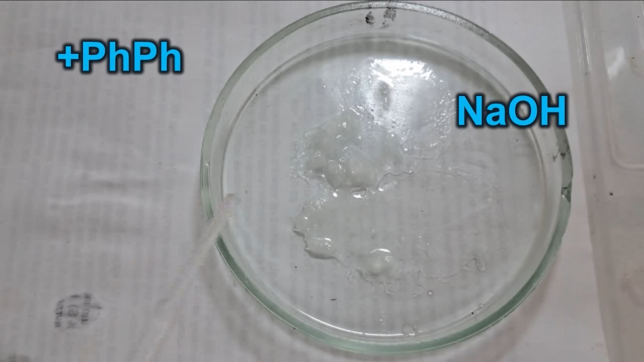 Phenolphthalein Turns Fuchsia When Acid Is Added