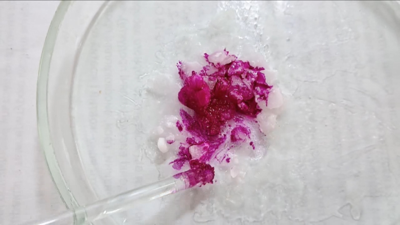 Phenolphthalein Turns Fuchsia When Acid Is Added