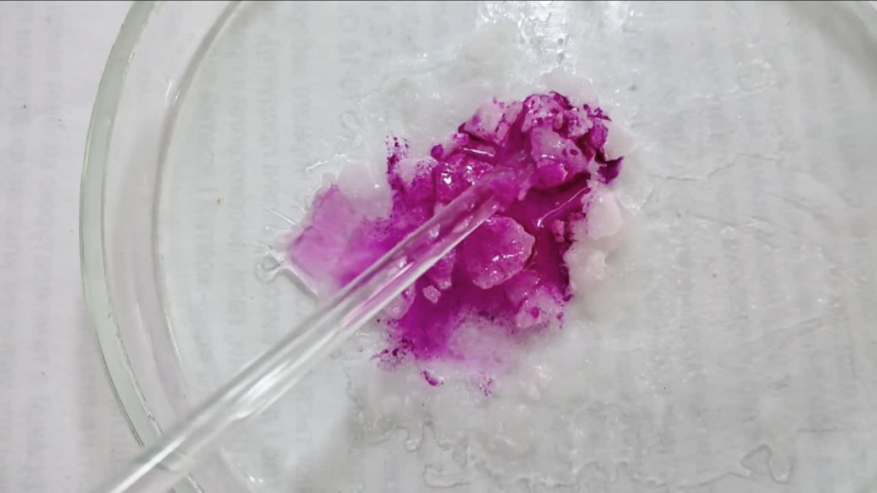 Phenolphthalein Turns Fuchsia When Acid Is Added