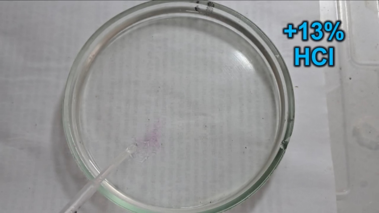 Phenolphthalein Turns Fuchsia When Acid Is Added
