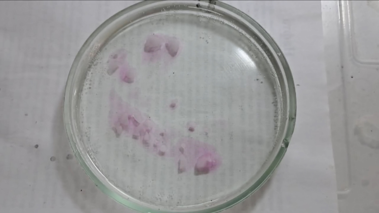 Phenolphthalein Turns Fuchsia When Acid Is Added