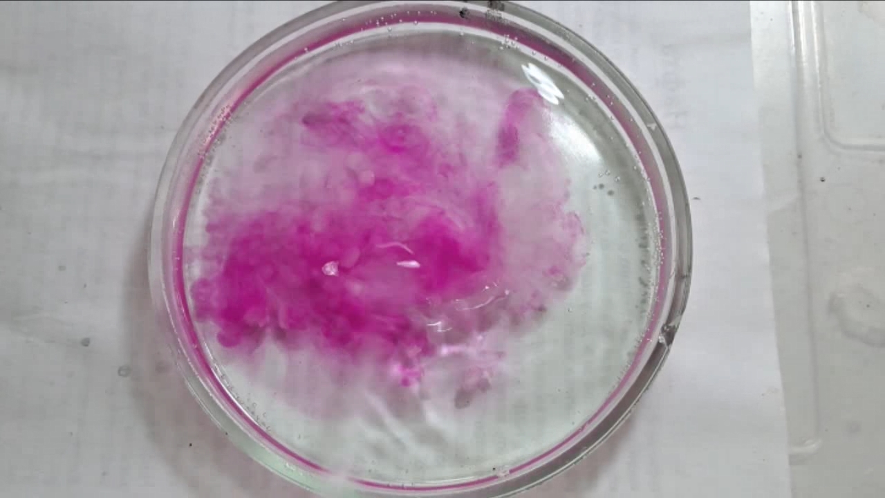 Phenolphthalein Turns Fuchsia When Acid Is Added