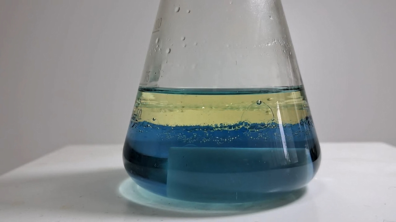 Butyl Acetate, Sodium Hydroxide, and Universal Indicator