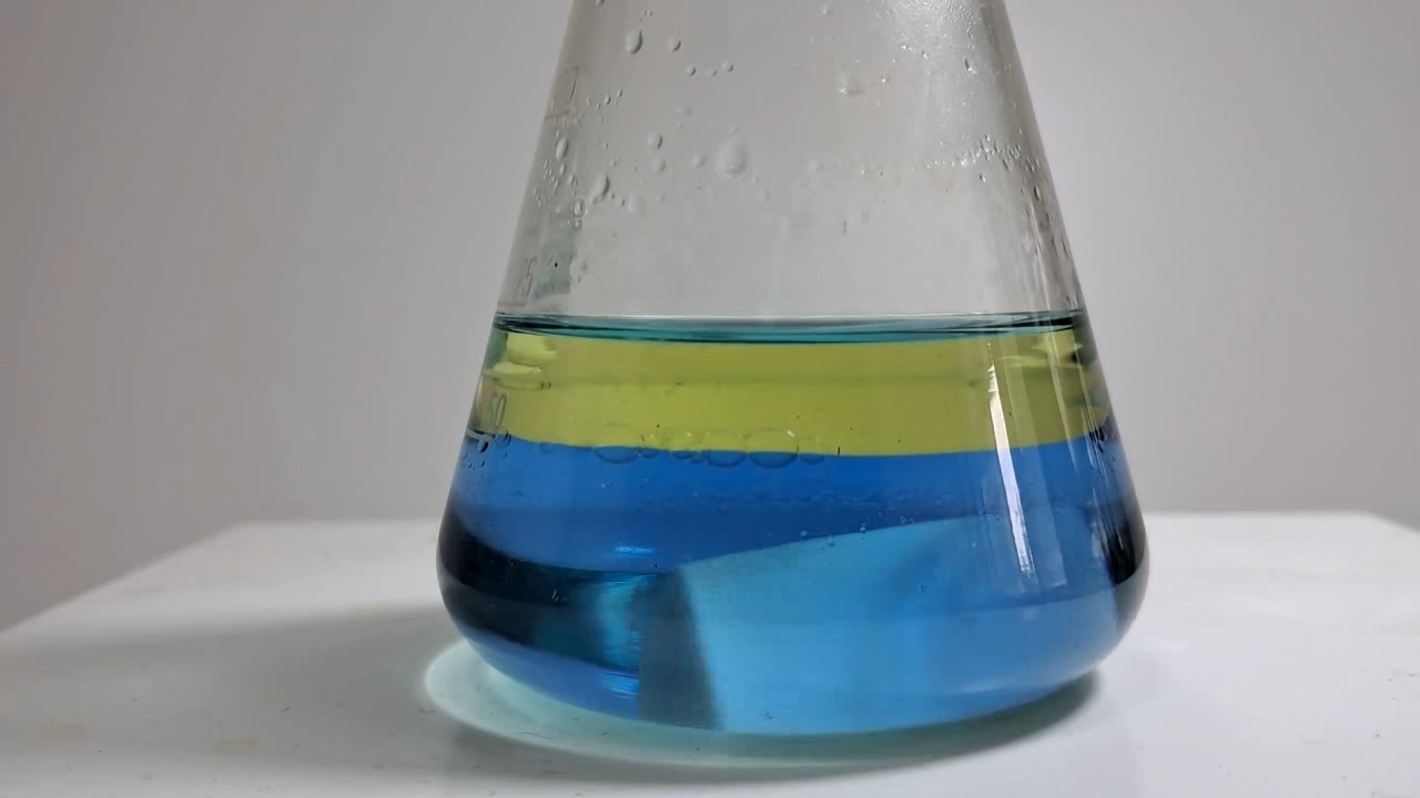 Butyl Acetate, Sodium Hydroxide, and Universal Indicator
