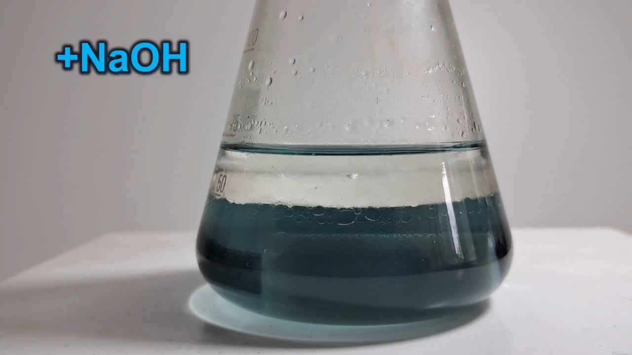 Butyl Acetate, Sodium Hydroxide, and Universal Indicator