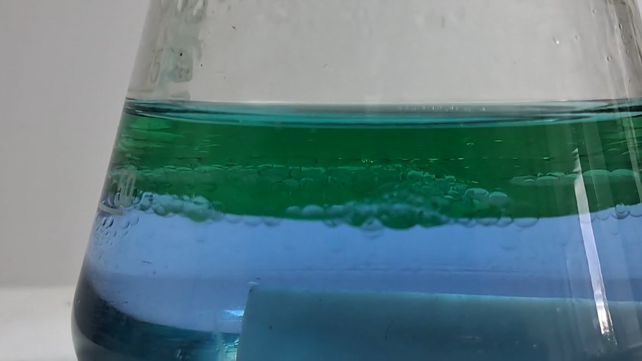 Butyl Acetate, Sodium Hydroxide, and Universal Indicator